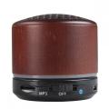 Speaker Nirkabel Portabel Desain Unik Bambu Baru