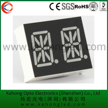 0.56'' led display 2 digital 7segments meters fonts led display various color