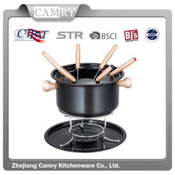 CARBON STEEL FONDUE POT