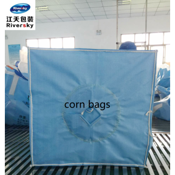 FIBC bulk bags of corn