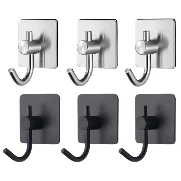Edelstahl selbstklebendes Badezimmerzubehör Set Set