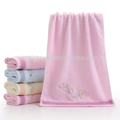 green day holiday embroidered cheap gift towel cotton gift towel