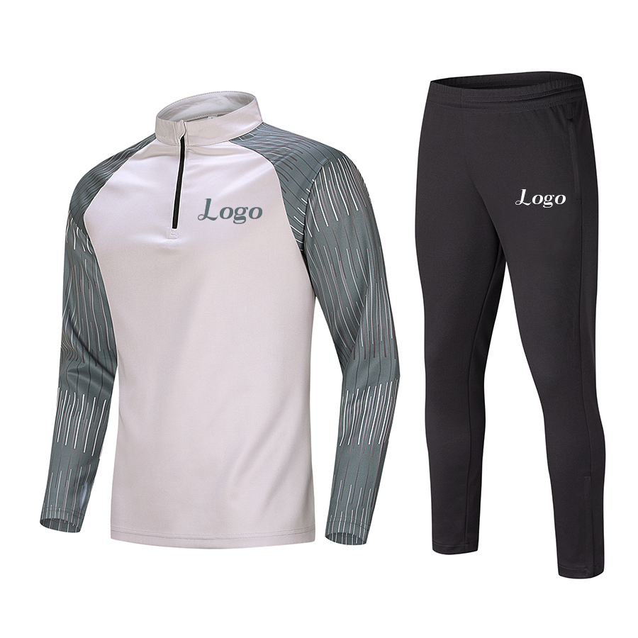 Éadaí Spóirt Lúthchleas Nua Mens Tracksuit Half Zip Sweatsuit