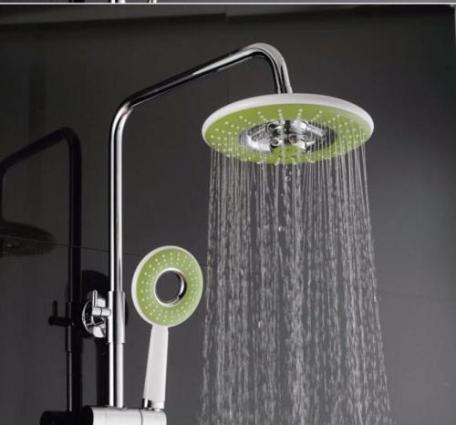 Bathroom rain shower head set