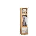 Einfacher Design maßgeschneiderter Holzgarderobe