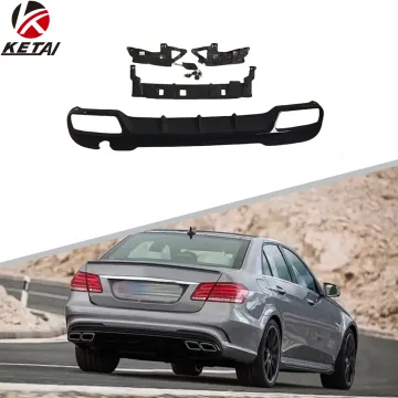 E63 Style Rear Bumper Body Parts and Diffuser for BENZ W212 AMG 2014-2016