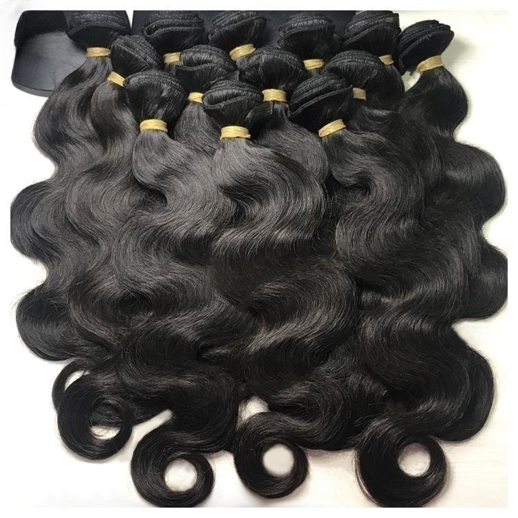 Brasilgo ilea ehuna Body body wave 28 30 32 "1 3 4 sortak birjina birjina giza ilea sorta ile-luzapen gordinak ehunak