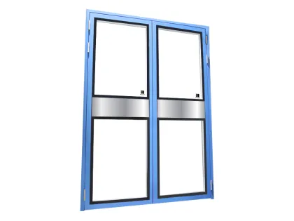 Wiskind Steel Glass Cleanroom Door: Your Solution for High-Purity Environments