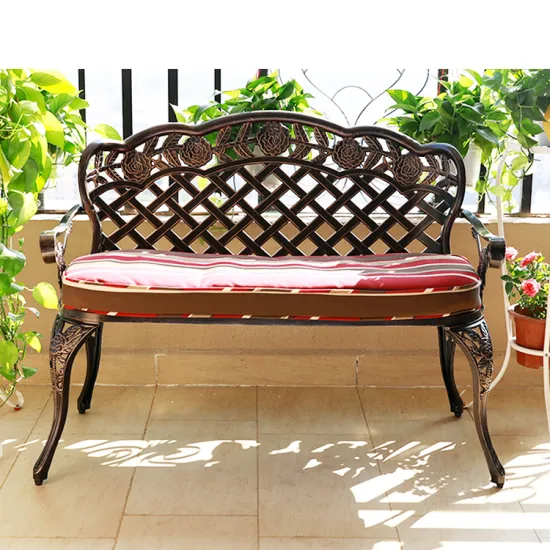 Durable Cast Aluminum Garden Patio Furniture Set with Cushions
