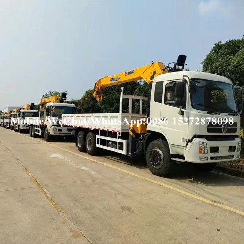 Dongfeng 6x4 12t Palfinger Telescópico Boom Crane Camión