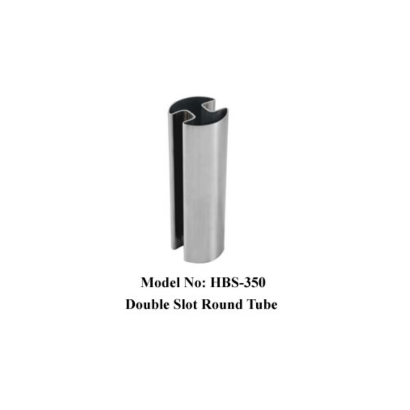 Hanrails And Balustradings Tube Double Slotted Round Tube