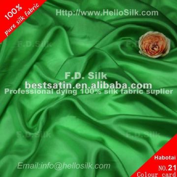 F.D.Dyed callus habotai fabric