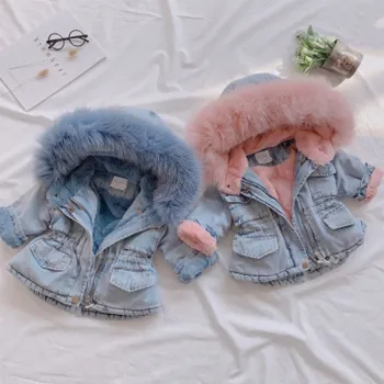 Winter Baby Girl Jackets: Faux Fur Outwear for Girls 1-6Y