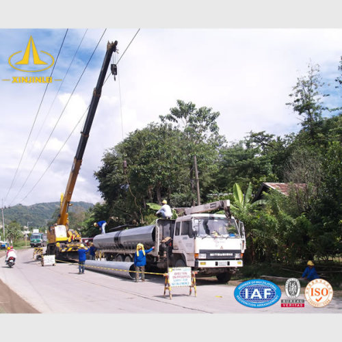 उच्च गुणवत्ता 33kV ट्रांसमिशन लाइन स्टील पोल टॉवर