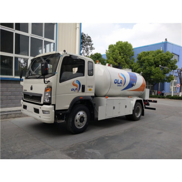 20cbm 266HP LPG Gas Tanker Vehicles