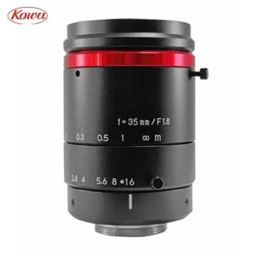 KOWA 24MP C-Mount FC24M High Resolution Lens for Industrial Cameras: A Manual Aperture, Fixed Focal Length Optimal Solution
