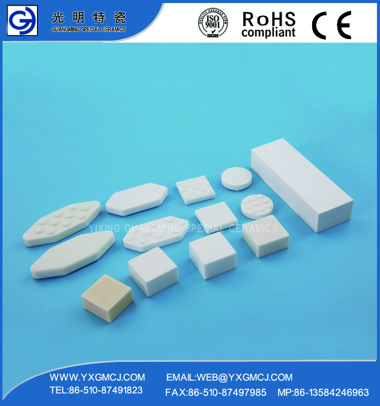 Zro2 Zirconium Oxide Zirconia Ceramic Wear Brick Tile