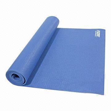 4mm Eco-friendly Yoga Mat with Anti-slip Function, 173 x 61 x 4cm Size