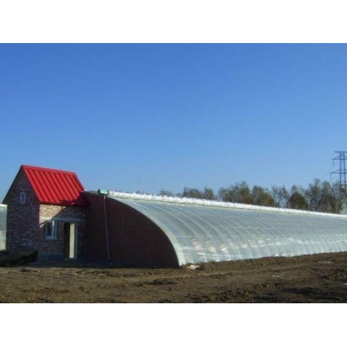 Wall Type Solar Warm Greenhouse