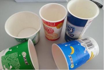 Yogurt Cup Flatten Machine