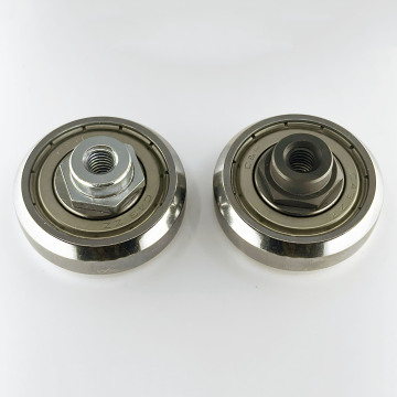 CPN43-2Z prismatische rol voor compacte T- en U-Rail, 43 mm railgrootte