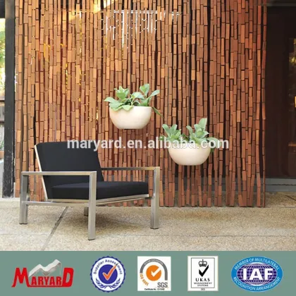 Outdoor stainless steel sofa