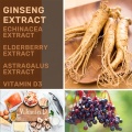 Ginseng은 48 시간 금 Ginseng 음료를 향상시킵니다