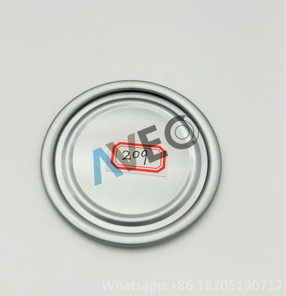 209# 62mm tin can bottom cover ends