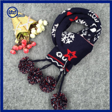 Yhao Christmas Promotion Jacquard Pattern Scarf For Sale