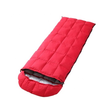 High Quality Affordable Travel Spill Resistant Envelope Camping Sleeping Bags with Duck Down