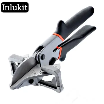 Professional 9-Inch PVC Trunking Tube Cutting Tool: Multi-Angle Mitre Gasket Shear Trim Cutter for Hand Tools (0-135 Degree)