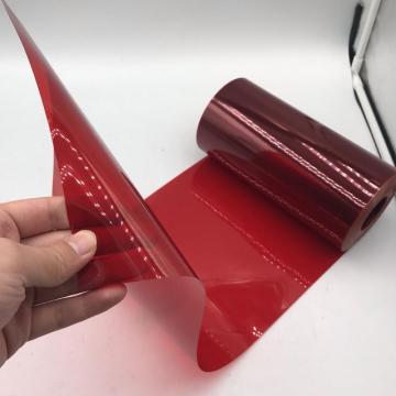 Filme farmacêutico de termoformagem de bolha vermelha de PVC