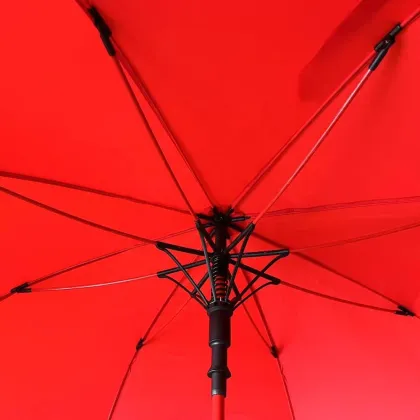 Extra Large Reflective Golf Umbrella: Sun, Rain, Night Safety