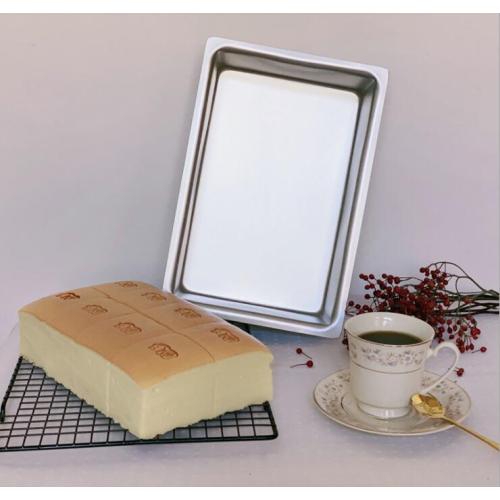 Aluminum alloy rectangular deep baking pan