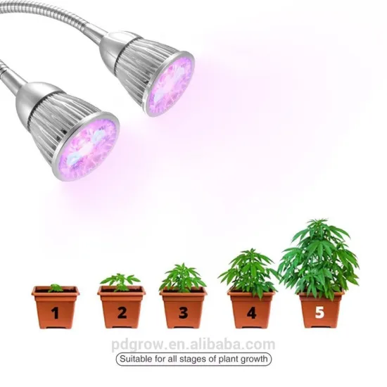 Plant Lamp Popular Garden Greenhouse Indoor Plants Use Dual Head Desk Lamp Led Grow Lights
/