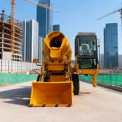 4-Wheeled Drive Concrete Mixer Truck