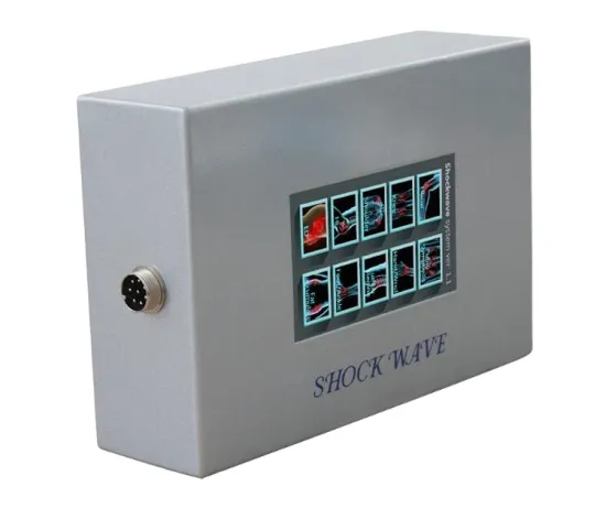 Extracorporeal shockwave therapy machine for back pain