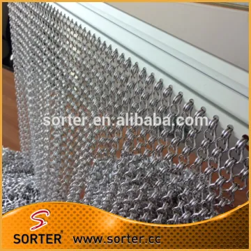 metal curtain for coffee shop