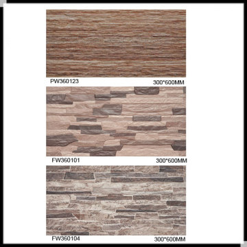 300*600mm cultural stone 3d printer exterior interior rock wall tiles