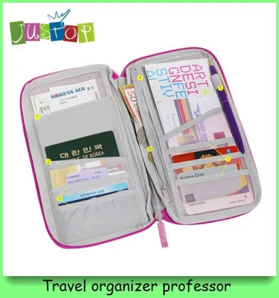 Long long travel passport wallet