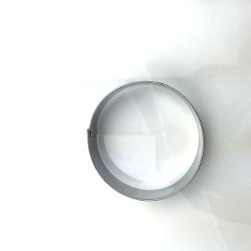 stainless steel round cookie mold