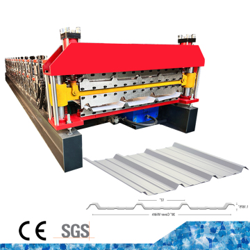 Koudrolvormingsmachine voor metalen gegolfd tegel dakpaneel (840-900 ribtype)