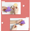 Porte-pinceau de maquillage en silicone en gros personnalité 3PCS