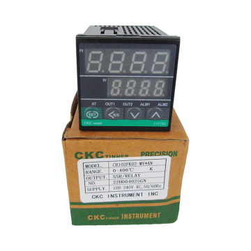 CH102 CH702 CH402 CH902 Temperature Controller with PT100 K Gauge 0-400 Output SSR Relay