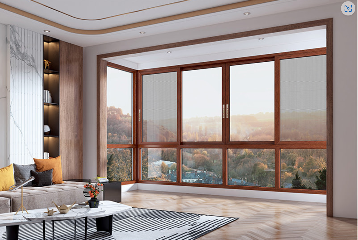Aluminum sliding windows