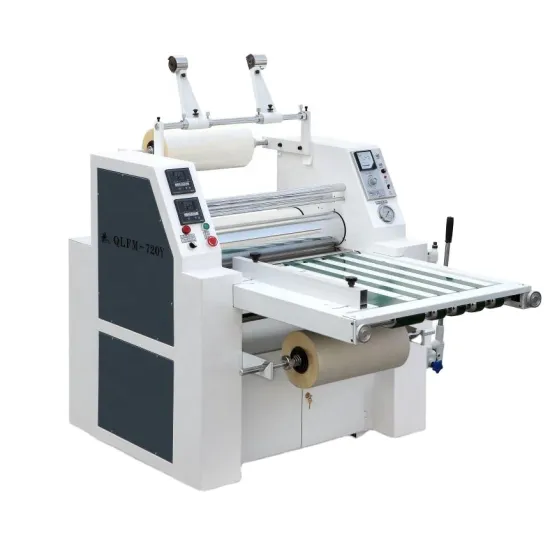 Hydraulic Thermal Laminating Machine with Film Slitting