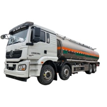 Shaanxi Automobile Heavy Truck, Delong New M3000, 350 horsepower, 8X4 Aluminum Alloy Oil Tanker