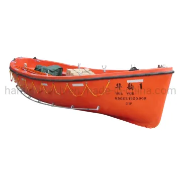 Marine Equipment Solas Fiberglass Open Typ Rettungsboot