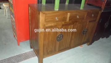 Chinese Antique Wooden Sideboard Buffet
