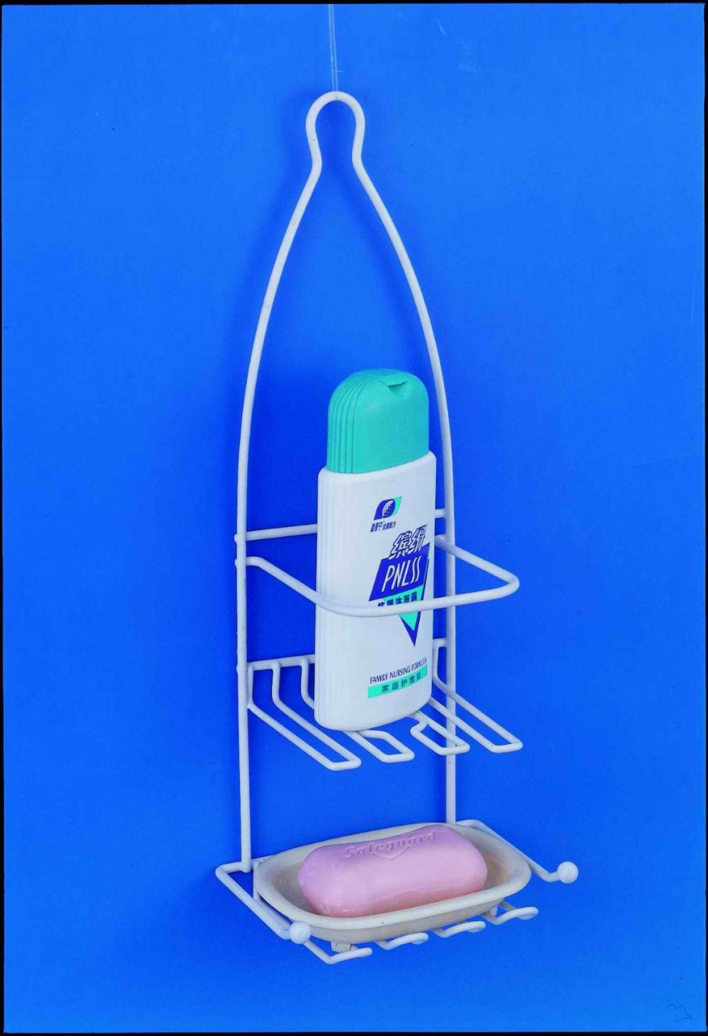 White Coated SHOWER CADDY